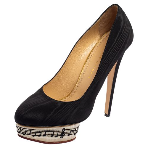 Canvas Dolly Platform Pumps Size 41 - Charlotte Olympia - Modalova