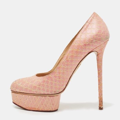 Python Priscilla Platform Pumps Size 37 - Charlotte Olympia - Modalova