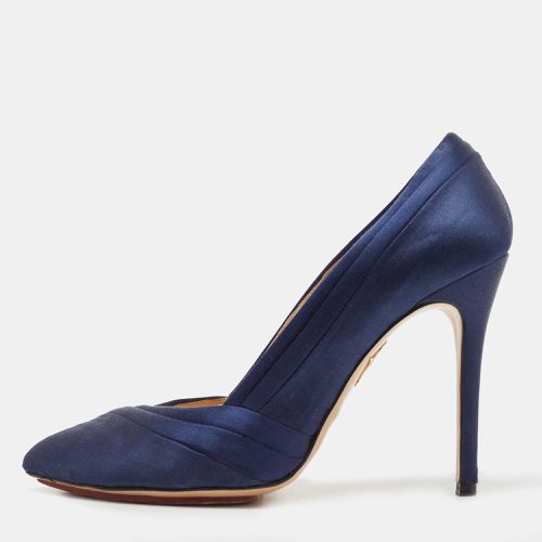 Satin Debonaire Platform Pumps Size 40 - Charlotte Olympia - Modalova