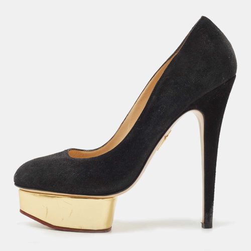 Suede Dolly Pumps Size 39 - Charlotte Olympia - Modalova