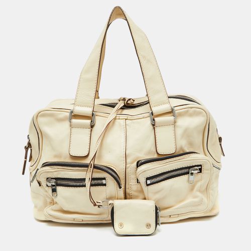 Leather Betty Zip Satchel - Chloe - Modalova