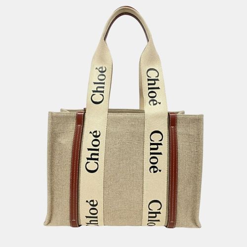 Chloe Beige ody Medium Tote Bag - Chloe - Modalova