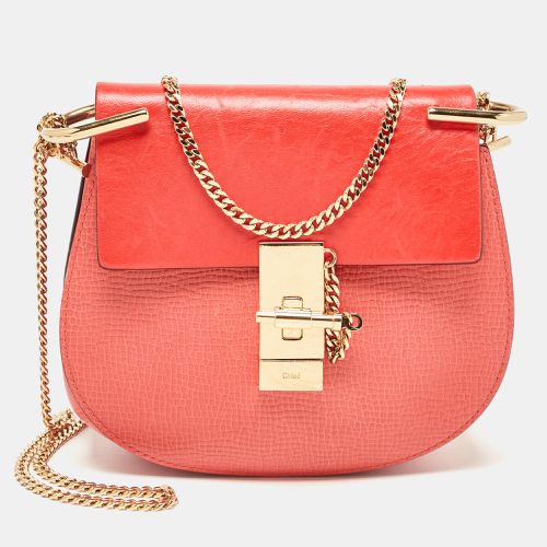 Leather Small Drew Chain Crossbody Bag - Chloe - Modalova