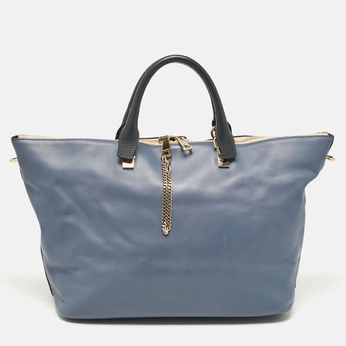 Two Tone Leather Large Baylee Tote - Chloe - Modalova