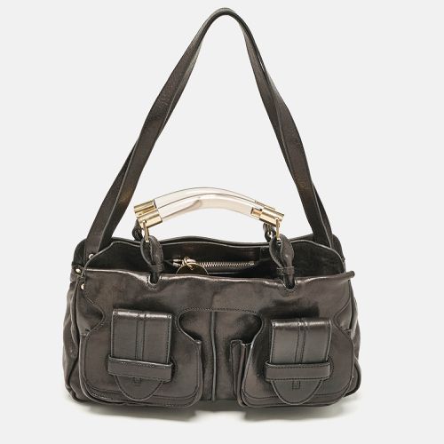 Leather Medium Saskia Satchel - Chloe - Modalova