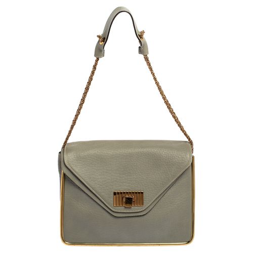 Leather Medium Sally Flap Shoulder Bag - Chloe - Modalova