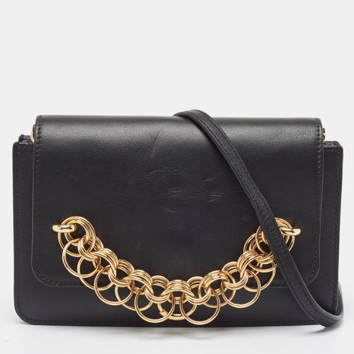 Leather Drew Bijou Clutch - Chloe - Modalova