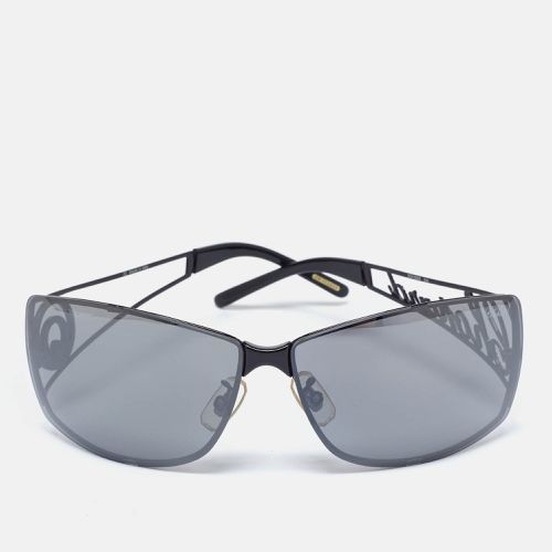 Black Tone/ SCH532S Crystal Logo Rectangle Sunglasses - Chopard - Modalova