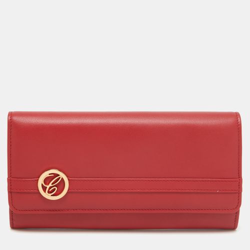 Leather Flap Continental Wallet - Chopard - Modalova