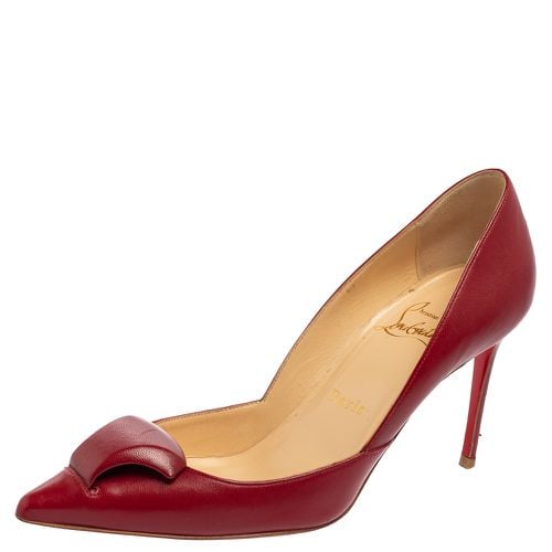 Leather Pointed-Toe Pumps Size 36.5 - Christian Louboutin - Modalova