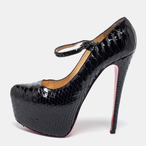 Python Lady Daf Mary Jane Pumps Size 39.5 - Christian Louboutin - Modalova