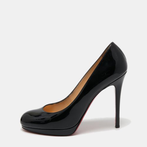 Patent Leather New Simple Platform Pumps Size 38.5 - Christian Louboutin - Modalova