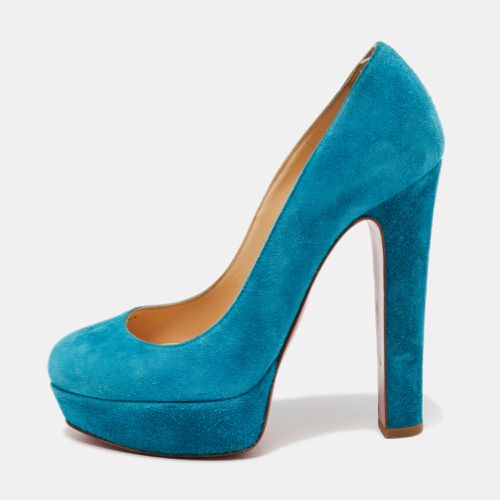 Suede Bibi Platform Pumps Size 36 - Christian Louboutin - Modalova