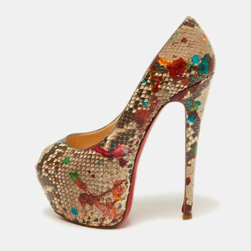 Python Carnival Highness Pumps Size 37 - Christian Louboutin - Modalova