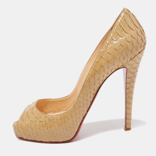 Python New Very Prive Pumps Size 38.5 - Christian Louboutin - Modalova