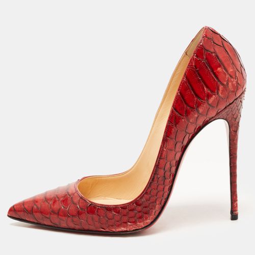 Python So Kate Pointed Toe Pumps Size 36.5 - Christian Louboutin - Modalova