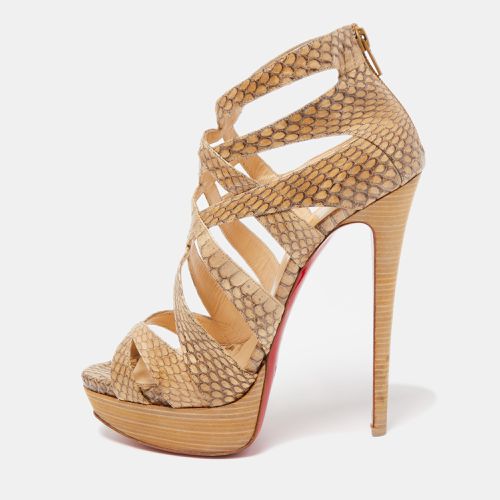 Python Balota Sandals Size 39 - Christian Louboutin - Modalova