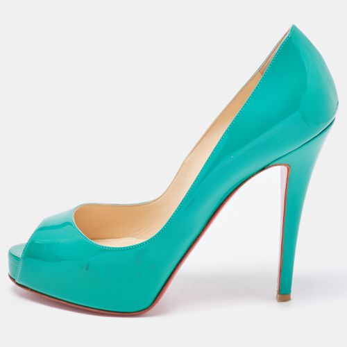 Patent Leather Lady Peep Pumps Size 36.5 - Christian Louboutin - Modalova