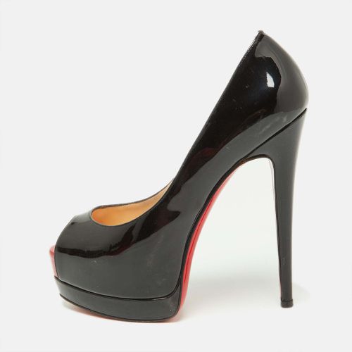 Patent Leather Very Prive Peep Toe Pumps Size 36 - Christian Louboutin - Modalova