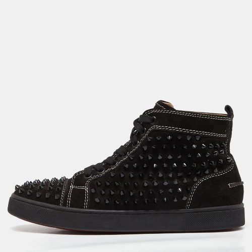 Suede Spike High Top Sneakers Size 40 - Christian Louboutin - Modalova