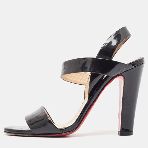 Patent Leather Etrier Sandals Size 36.5 - Christian Louboutin - Modalova