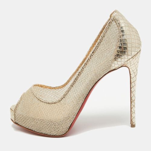 Mesh New Very Prive Pumps Size 35.5 - Christian Louboutin - Modalova