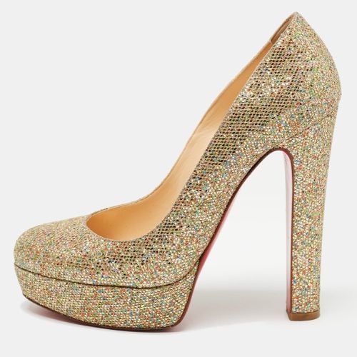 Glitter Fabric Bibi Pumps Size 38 - Christian Louboutin - Modalova