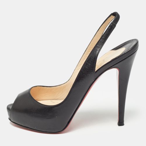 Leather No Prive Slingback Pumps Size 35 - Christian Louboutin - Modalova