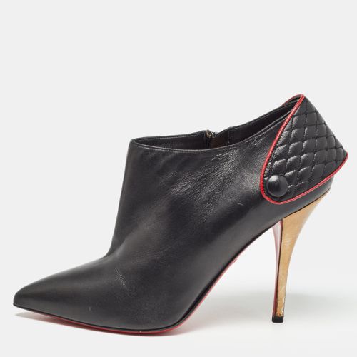 Leather Huguette Ankle Booties Size 38 - Christian Louboutin - Modalova