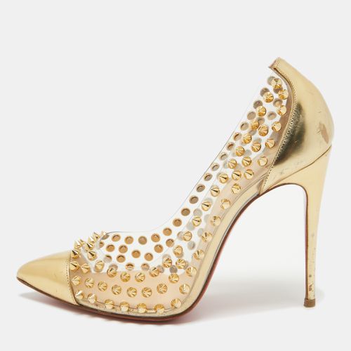 Leather and PVC Spike Me Pumps Size 37 - Christian Louboutin - Modalova