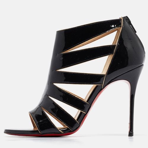 Patent Leather Beauty K Cage Booties Size 37 - Christian Louboutin - Modalova