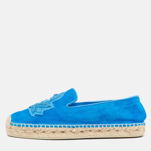 Suede and Leather Nanou Orlato Espadrilles Size 36 - Christian Louboutin - Modalova