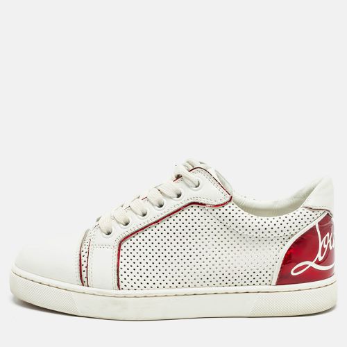 Leather and PVC Trimmed Fun Vieira Trainers Size 34.5 - Christian Louboutin - Modalova