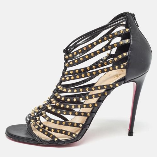 Leather Millaclou Ankle Strap Sandals Size 38.5 - Christian Louboutin - Modalova