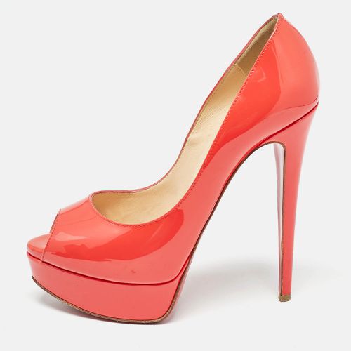 Patent Lady Peep Pumps Size 36.5 - Christian Louboutin - Modalova