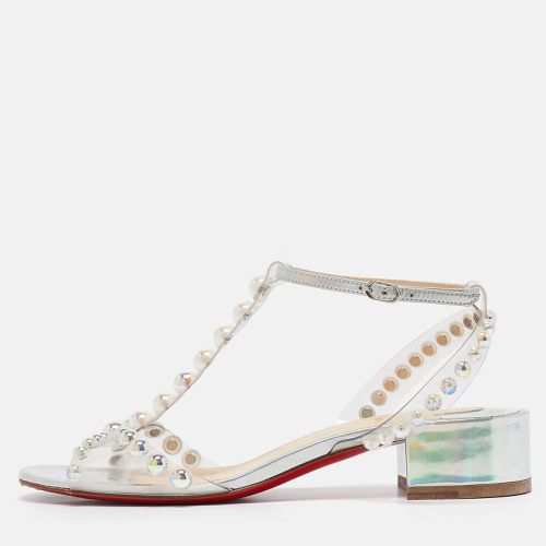 PVC Faridaravie Ankle Strap Sandals Size 37.5 - Christian Louboutin - Modalova