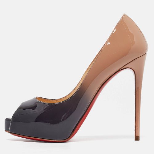 Patent Leather Very Prive Peep Toe Pumps Size 34 - Christian Louboutin - Modalova