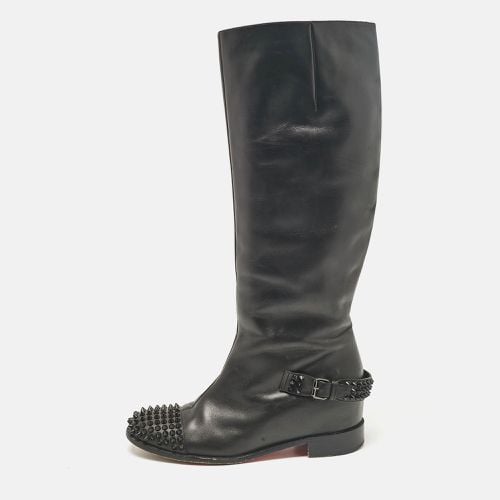 Leather Egoutina Knee Length Boots Size 40 - Christian Louboutin - Modalova