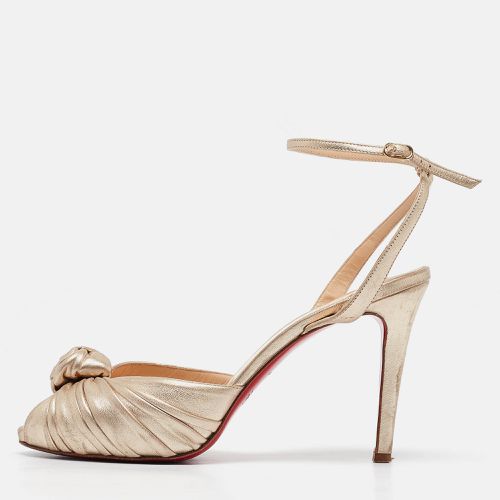 Leather Greissimo Ankle Strap Sandals Size 37.5 - Christian Louboutin - Modalova