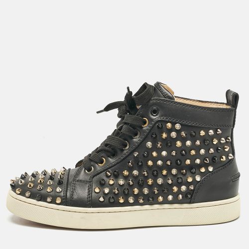 Leather Louis Spikes High Top Sneakers Size 38 - Christian Louboutin - Modalova