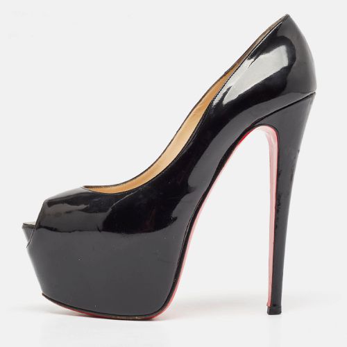 Patent Leather Highness Platform Pumps Size 38.5 - Christian Louboutin - Modalova