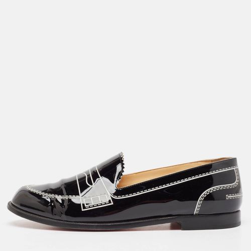 Patent Leather Mocalaureat Loafers Size 39.5 - Christian Louboutin - Modalova