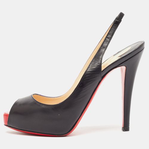 Leather N°Prive Slingback Pumps Size 36.5 - Christian Louboutin - Modalova