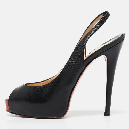 Leather No Prive Slingback Pumps Size 38 - Christian Louboutin - Modalova