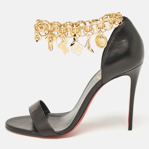 Leather Gourmi Ankle Strap Sandals Size 39.5 - Christian Louboutin - Modalova