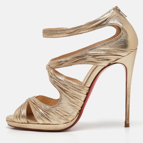 Leather Strappy Sandals Size 36 - Christian Louboutin - Modalova