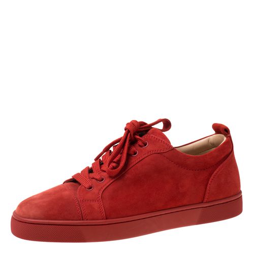 Suede Lace Up Sneakers Size 39.5 - Christian Louboutin - Modalova