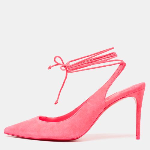 Suede Lace Up Kate Pumps Size 37 - Christian Louboutin - Modalova