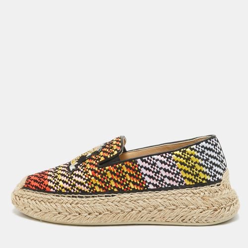 Raffia Espananou Cruise Espadrille Flats Size 39 - Christian Louboutin - Modalova