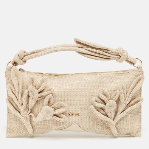 Natural Woven Fabric Hera Shoulder Bag - Cult Gaia - Modalova